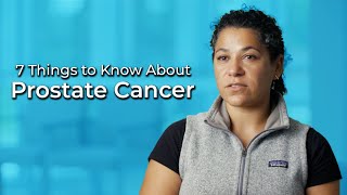 7 Things to Know About Prostate Cancer with Radiation Oncologist Florence Wright MD [upl. by Key]