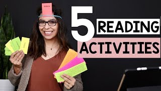 Five Reading Activities to Increase Engagement and Rigor  The Lettered Classroom [upl. by Coates]