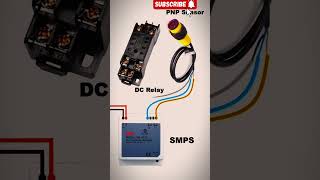 PNP Sensor Connection with 8 Pin Glass Relay shorts 🔥 [upl. by Odlaniger235]