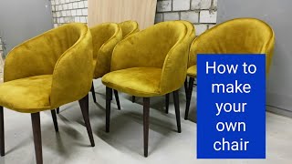 How to make dining chairs DIY diy handmade craft svm ukraine [upl. by Iveson55]