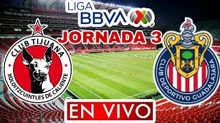 XOLOS VS CHIVAS EN VIVO JORNADA 3 LIGA MX CLAUSURA 2024  ANALISIS COMENTARIOS [upl. by Rawna160]