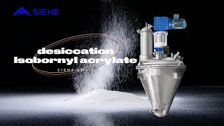 Drying experiment of isobornyl acrylate  SIEHE Industry [upl. by Ameehs]