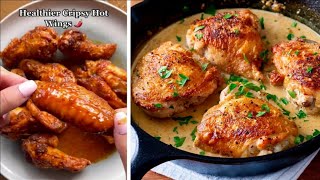 5 Creamy Garlic Chicken Breast Recipe food [upl. by Emmey]