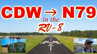 RV8 to Northumberland PA Ultimate VFR RV8 tour and G3x demo [upl. by Namrej709]