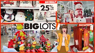 New Big lots Christmas 2023  big lots Christmas  new find Christmas decor [upl. by Tenaej]