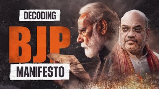 What is BJP promising in 2024 elections  BJP Manifesto Explained in Detail [upl. by Ozneral]