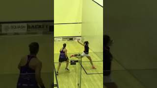 Hutton vs Louw 004 squash [upl. by Llewej]