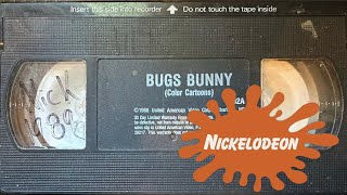 VHS  Nickelodeon 1989 commercials and bumpers found on Goodwill VHS tape [upl. by Edalb308]