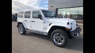 2020 Jeep Wrangler Unlimited Sahara 4X4 Review [upl. by Muriel]