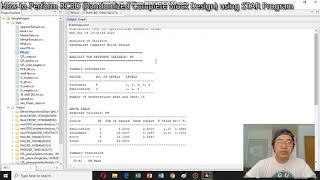 How to do RCBD Randomized Complete Block Design in STAR Program [upl. by Becki]