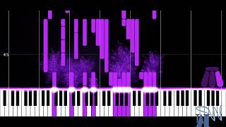 A103 Passacaglia  George Frideric Handel  Piano Visualizer [upl. by Ayekal]