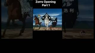 The Legend of Zorro Animated Opening  Catchy Cartoon Theme Song Part 1 [upl. by Evanne]