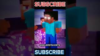 ARE YOU SURE🗿💯 minecraft shorts herobrine animation [upl. by Sigfried]