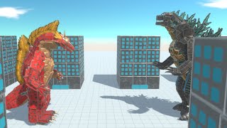 Titanosaurus vs Godzilla and ALL UNITS in ARBS Animal Revolt Battle Simulator [upl. by Franza348]