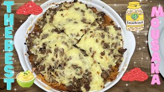 Moussaka with sauerkraut moussaka sauerkraut potatorecipe [upl. by Oam580]