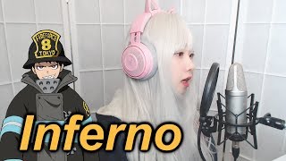 【Fire Force OP】 Mrs GREEN APPLE  Inferno COVER by Nanaru 난하루｜불꽃 소방대 [upl. by Asserak]