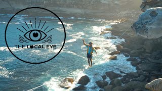 LEARNING HOW TO HIGHLINE  The Local Eye Show  Pilot Episode 3 [upl. by Ecadnarb]