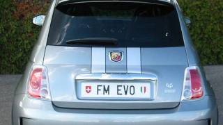 ABARTH 695 Tributo Ferrari Grigio Titanio N007 By FM EVOLUZIONE [upl. by Niessuh245]