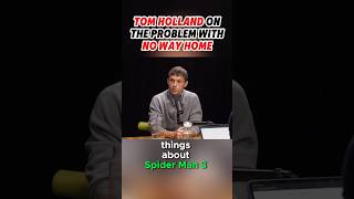 THE PROBLEM with SpiderMan No Way Home TOM HOLLAND INTERVIEW about MarvelMCU [upl. by Ahsimat]