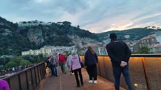 Sorrento il camminamento dal bastione di Parsano [upl. by Suiremed]