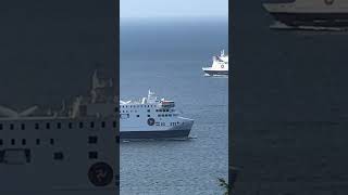 The new Manxman enters Douglas Bay [upl. by Allveta]