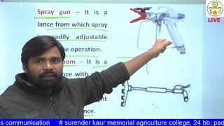 AENGG 211 Lecture 12 ii Familiarization with Plant Protection Equipments [upl. by Sansen]