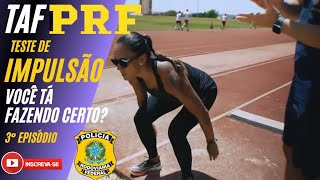 TESTE DE IMPULSÃO HORIZONTAL COMO FAZER CORRETAMENTE  Dicas do PRF Edy para o Concurso PRF [upl. by Mialliw]