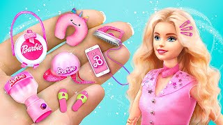 Barbie on Vacation 30 Doll Hacks and Crafts [upl. by Origra473]