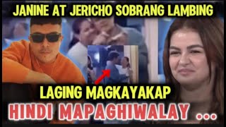 JANINE AT JERICHO SOBRANG LAMBING SA ISAT ISA LAGING MAGKAYAKAP [upl. by Fujio]