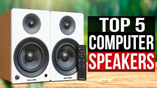 TOP 5 Best Computer Speakers 2023 [upl. by Killoran]