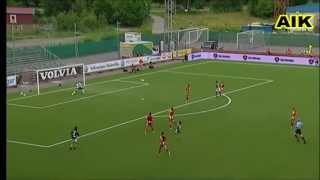 Syrianska  AIK 12  Kennedy Igboananike 20130714 [upl. by Ennasirk374]