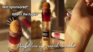 HONEST REVIEW Maybelline Age Rewind Concealer [upl. by Corney899]