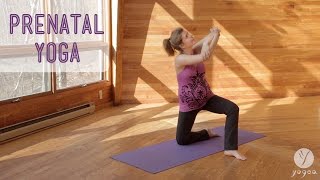 Prenatal Yoga Routine Gift Of Life 3rd Trimester [upl. by Neliac]