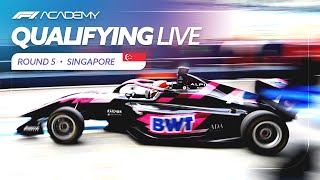 LIVE Qualifying  Singapore 2024  F1 Academy [upl. by Griffith50]