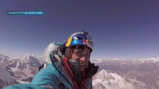 David Lama réussit la première ascension du Lunag ri 6907m entre le Népal et le Tibet [upl. by Burkle]