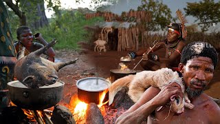 Unveiling The Hadzabe Tribe Masterful African Hunters Catching And Cooking Prey  Full Documentary [upl. by Ielerol]