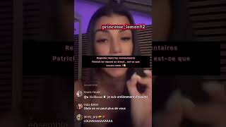 Louana parle de Patrick il lui répond en commentaire regardez jusqu’au bout 🤣 [upl. by Nylkaj302]