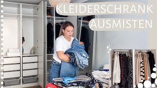 DECLUTTER WITH ME  Kleiderschrank ausmisten [upl. by Dianna379]