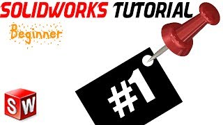 SolidWorks Beginner Tutorial 1 Interface Add ins New Part Options  Units [upl. by Eichman]