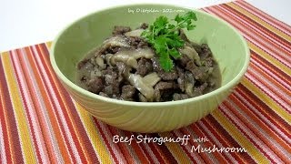 Beef Stroganoff with Mushroom Atkins Diet  Dietplan101com [upl. by Nodyarg179]