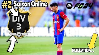 😱quotCEST CHAUD😥JE DOIS EVITER LA RELÉGATION❌quotFC 24 DIVISION 3 ONLINE 🔥 [upl. by Einnad]