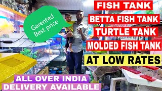 Best Molded Tank Full Setup With Very Cheap Price At Ocean Life Kurla fish Market [upl. by Euqenimod]