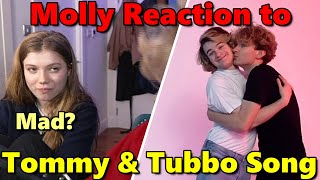 Tommys Girlfriend Molly React to Tubbo Love Song for the first time [upl. by Roos]