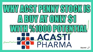 Why ACST Acasti Pharma 1 Penny Stock is a Buy With \u001000 Potential [upl. by Merlin158]