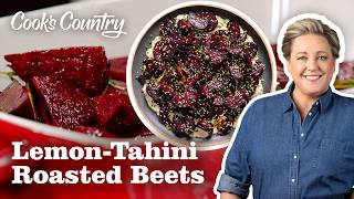 The Best Way to Cook Beets Roasted Beets with LemonTahini Dressing [upl. by Trinity]