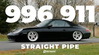 PORSCHE 9961 911 STRAIGHT PIPE  M96 Flat 6  Bag Riders [upl. by Pell]