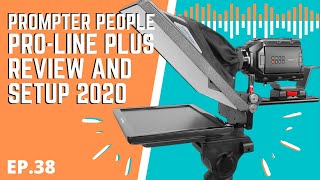 How to setup the Prompter People Pro Line Plus teleprompter [upl. by Aillij]