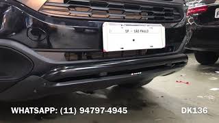 NOVIDADE PARA FIAT TORO Fiat Toro  Parachoque de Impulsão Preto  Dk136 Acessórios [upl. by Kosel]