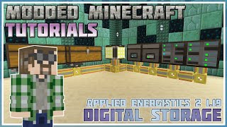 Applied Energistics 2 Digital Storage  Minecraft 116  119  Modded Minecraft Tutorial [upl. by Marlon]