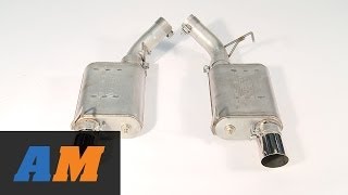 20052009 Mustang BBK Exhaust Sound Clip Varitune Axle Back 46L V8 GT Review [upl. by Tempest]